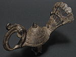 ガンのブロンズ指輪（カラオー・大）・ブルキナファソ<アフリカのブロンズ彫刻