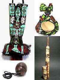 アフリカ雑貨アザライ：アフリカの革細工・人形・喫煙具etc