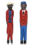冷蔵庫マグネット(コロン人形)・ブルキナファソ<アフリカの雑貨