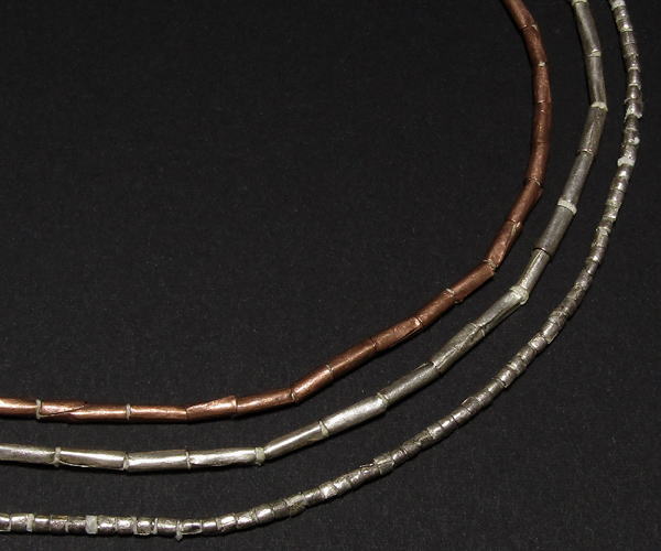 金属製シードビーズ・エチオピア<アフリカのメタルアクセサリー