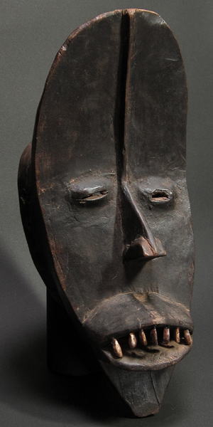 シャクレ顔のマスク アフリカの仮面 アフリカ雑貨アザライ