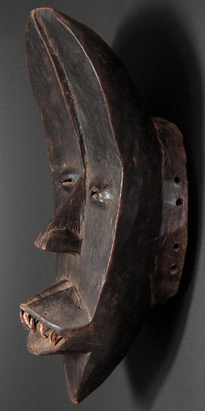 シャクレ顔のマスク アフリカの仮面 アフリカ雑貨アザライ