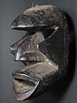 ダンorゲレのトラブルメーカーのマスク・コートジボワール＜アフリカの仮面(木彫り)