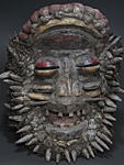ゲレの原野の精霊の仮面・コートジボワール<アフリカの仮面(木彫り)