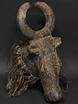 モシの野牛のマスク・ブルキナファソ＜アフリカの仮面(木彫り)