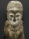 レガのマスク・コンゴ民主共和国＜アフリカの仮面(木彫り)