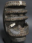 ベテの戦のマスク・コートジボワール<アフリカの仮面(木彫り)