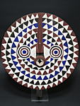 ブワのトリのマスク・ブルキナファソ<アフリカの仮面(木彫り)
