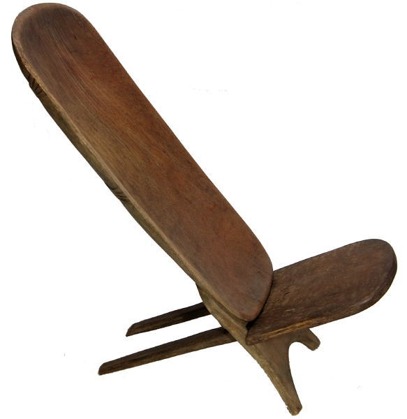 アフリカ(ザンビア)　組み立て椅子アンティーク/コレクション