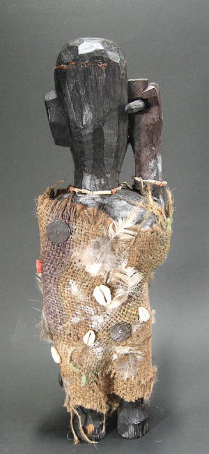 アフリカ 木彫り ブードゥー教 十字架 プリミティブアート 呪物 民間