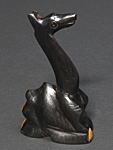 エボニーアニマル(ラクダ)・ブルキナファソ<アフリカの木彫り像
