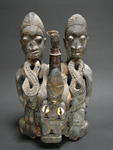 アフリカの木彫　ヴードゥーフェティッシュ　フォン