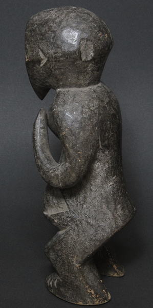 祖霊像(小)<アフリカの木彫り像：アフリカ雑貨アザライ