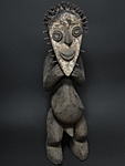 マンビラの祖霊像(男性)・カメルーンorナイジェリア<アフリカの木彫り像