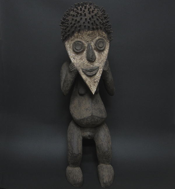 アフリカ ガボン ファン族の祖霊像 136 アンティーク フェティッシュ-