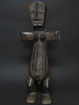 木彫り像(両性具有)・カメルーン?<アフリカの木彫り像