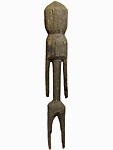 モバのTCHITCHERI像(特大)・トーゴ<アフリカの木彫り像：アフリカ雑貨アザライ