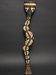 バガの蛇の像・ギニア<アフリカの木彫り像