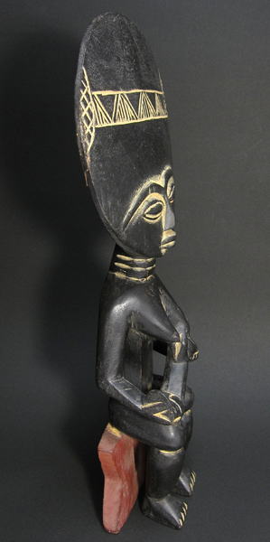 アシャンティ母子像<アフリカの木像：アフリカ雑貨アザライ