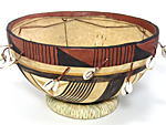 ワムデ(焼刻・大)・ブルキナファソ<アフリカのひょうたん楽器