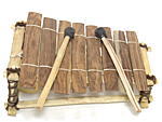 バラフォン(八鍵・小)・ブルキナファソ<アフリカのひょうたん楽器