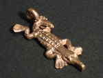 アフリカのブロンズ像　分銅(ワニ)　ガーナ