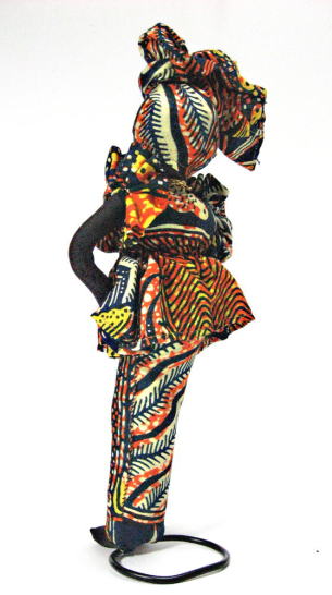 アフリカの雑貨　人形　ブルキナファソ