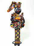 アフリカの雑貨　人形　ブルキナファソ