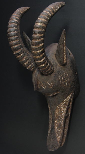 コバマスク(玲羊の仮面）・ボボ＜アフリカの仮面