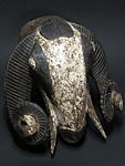 バウレの羊のマスク・コートジボワール<アフリカの仮面