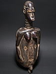 セヌフォの胴体マスク（女性）・マリ＜アフリカの仮面(木彫り)