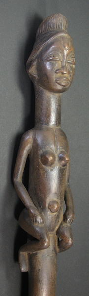 儀礼用スプーン・コートジボアール<アフリカの民具（木彫）