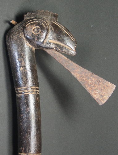 手斧・コートジボアール<アフリカの民具（木彫）