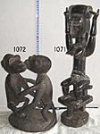 バウレ彫像・コートジボワール<アフリカの木像