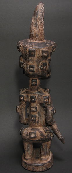 両性具有のNkisi像・バソンゲ<アフリカの木彫り像
