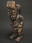 グレボ祖霊像・コートジボワール<アフリカの木彫り像