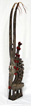 アフリカの木彫　チワラ(雄・大)　バンバラ