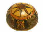 アフリカのひょうたん　ひょうたんボール(線刻・大)　ニジェール
