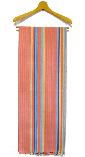 手織りストール/マフラー・ブルキナファソ<アフリカの織り布