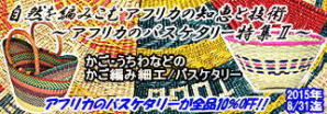 2015年8月:アフリカのバスケタリー特集U