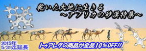 2015年4・5月:アフリカの砂漠特集