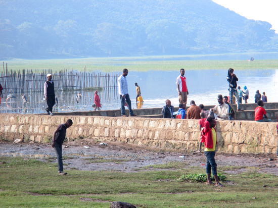 エチオピア：アワッサ湖