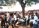 ガーナ：ボルガタンガの市場