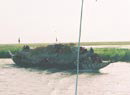 マリ：ニジェール河を航行するピナス