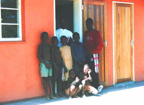 ナミビア：北部の小村にて