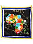 ベナンアップリケ（アフリカ地図・中）・フォン<アフリカの布