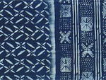 ドゴンの藍染め布(大)・マリ<アフリカの布：アフリカ雑貨アザライ