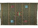 手織りテーブルクロスセット・フォン<アフリカの織り布
