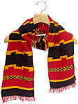 ドルゼの手織りストール/マフラー・エチオピア<アフリカの織り布