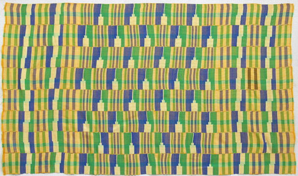 ケンテ布(大)・エウェ/アフリカの織り布